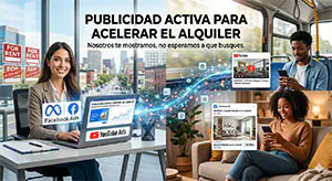 la publicidad activa alquila rapido tu departamento en Cerros de Camacho