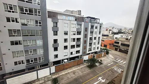 Vista desde la habitación principal