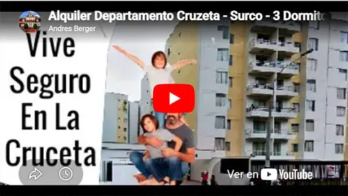 Video del departamento en alquiler en condominio Libertadores de Surco