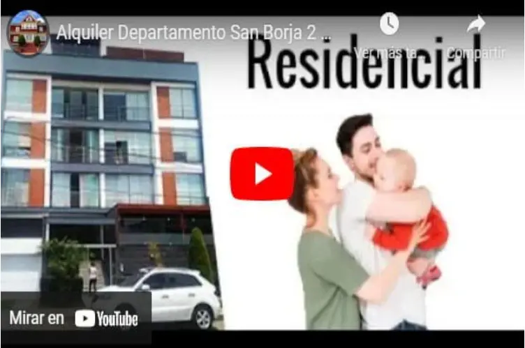 Video del Alquiler Departamento San Borja 2 Dormitorios