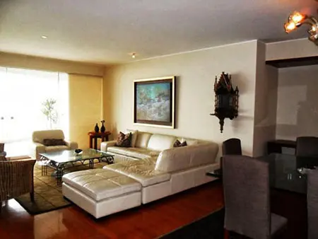 sala principal del inmueble en Alquiler en barranco