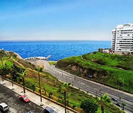 Vista al Mar Del departamento de Barranco