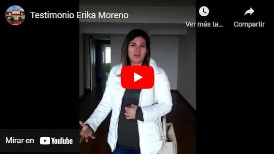 Testimonio de Erika Moreno en el alquiler de departamento en Cerros de Camacho, Surco
