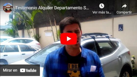 Testimonio de cliente José Selem de Alquiler en San Borja