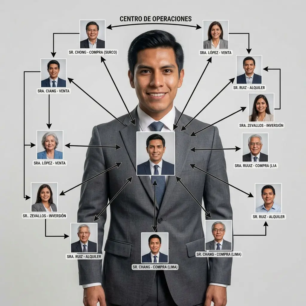 Segunda pregunta para filtrar agentes inmobiliarios