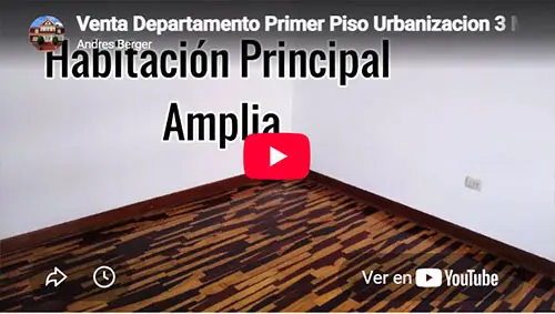 Video de la venta de departamento en tres marías surco primer piso