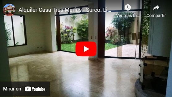 Alquilo Casa Cerca Jockey Plaza