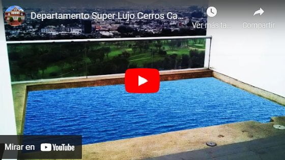 Video de Vendo departamentos de lujo en lima Perú