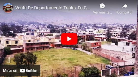 video del Departamento En Casco La Molina