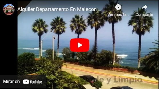 Alquiler De Departamentos En Malecón De La Reserva - Video
