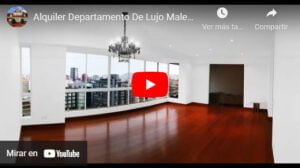 Vista Del Alquiler De Departamentos De Lujo En Malecón Balta