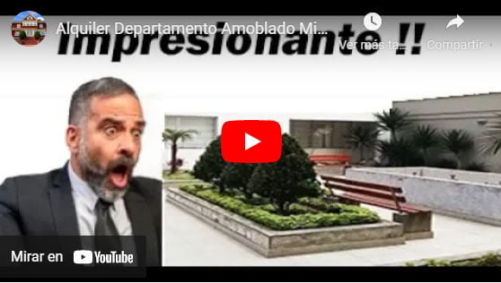 alquiler departamento amoblado miraflores piura - video