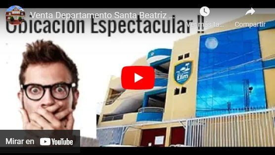 Venta Departamentos Santa Beatriz Lima - video