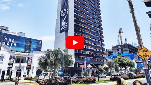 Alquiler Departamentos Lince Limite Con San Isidro - video del departamento
