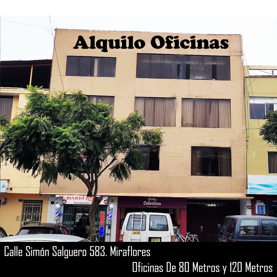 Alquiler De Oficinas En Miraflores